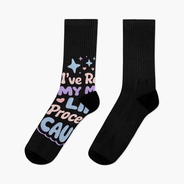 Item preview, I've Reached My Mental Limit Proceed with Caution Funny designed and sold by TechnicalSara.