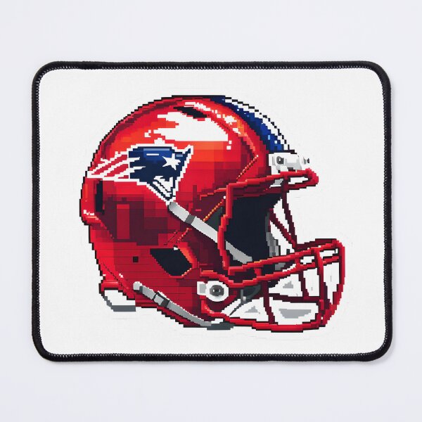 Item preview, Cute Pixel American Football Helmet in Red designed and sold by BankMano.