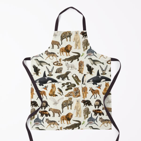 Item preview, Carnivores of the World Illustration Chart designed and sold by kakarikihill.