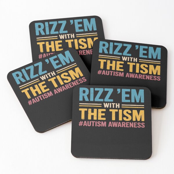 Item preview, rizz em with the tism Funny Autism Awareness Kids Women Men designed and sold by Eskomeranola.