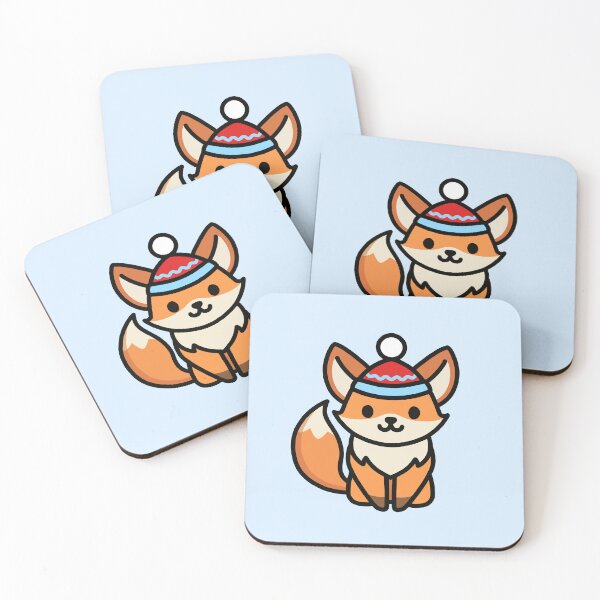 Item preview, Holiday Fox designed and sold by littlemandyart.