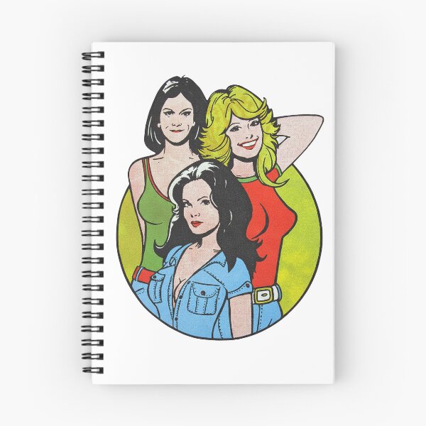 Item preview, Charlie's Angels 1970s TV Show Cartoon Comic designed and sold by TREVORSNEWEST.