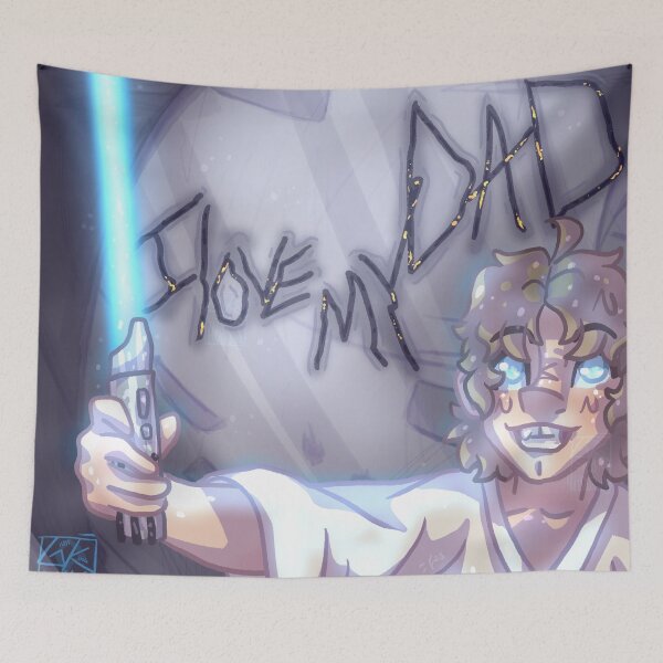 Item preview, I Love My Dad designed and sold by Ghost King Hollow.