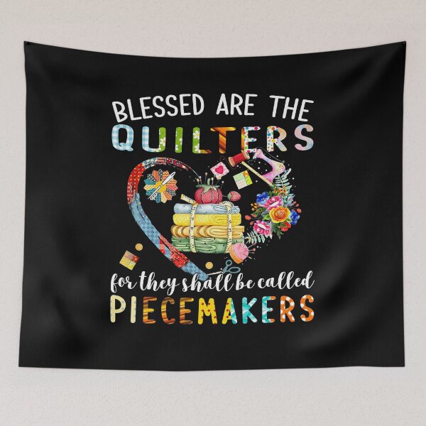 Item preview, Quilters Heart Piecemakers Patchwork Tee designed and sold by TinaMDedrick.