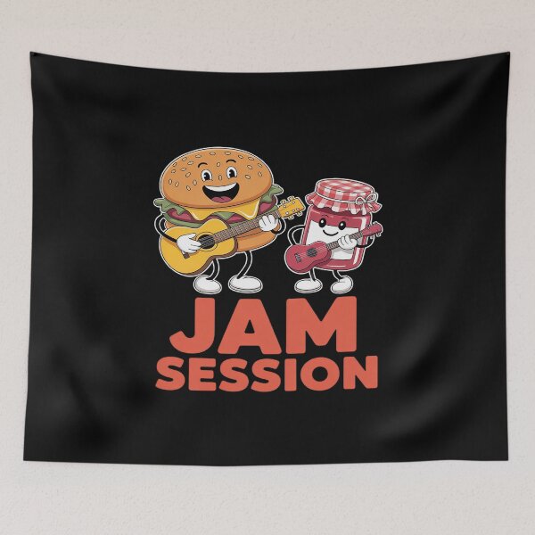 Item preview, Jam Session Fun Music Bread Jam designed and sold by TechnicalSara.