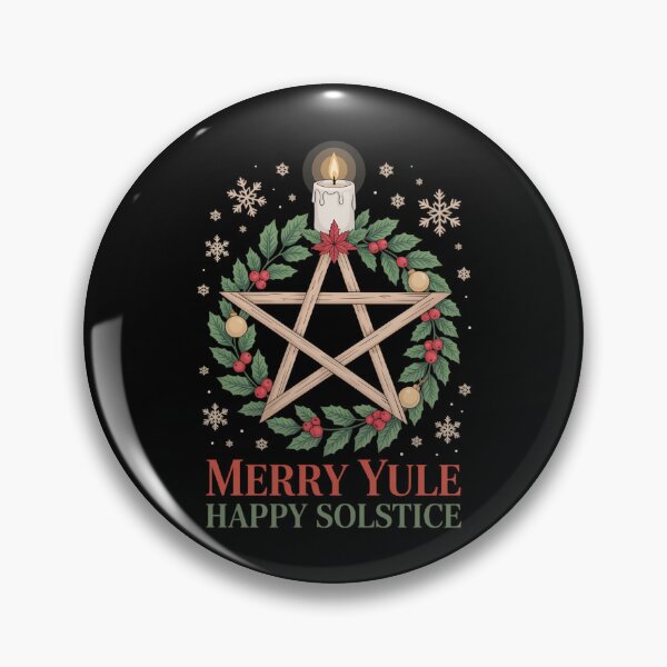 Item preview, Merry Yule Happy Solstice Pagan Yuletide Season Christmas designed and sold by papertaless.