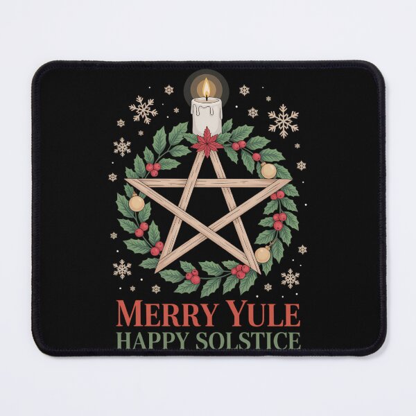 Item preview, Merry Yule Happy Solstice Pagan Yuletide Season Christmas designed and sold by papertaless.