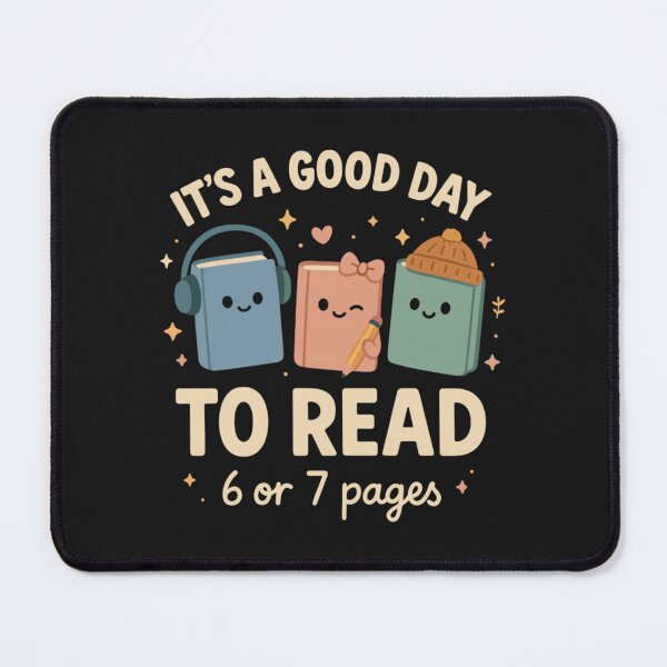 Item preview, It's A Good Day to Read 6 or 7 Pages Six Seven Bookish Funny Reading Meme designed and sold by HilpertChelsey.