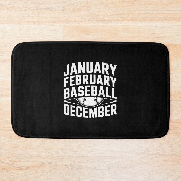 Artikelvorschau, Januar, Februar, Dezember – Baseballfan das ganze Jahr über entworfen und verkauft von TechnicalSara.