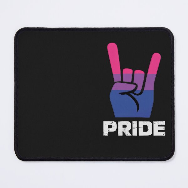Item preview, Rock Hand Sign Bisexual Bi Pride Flag LGBTQ Punk Men Women designed and sold by Eskomeranola.