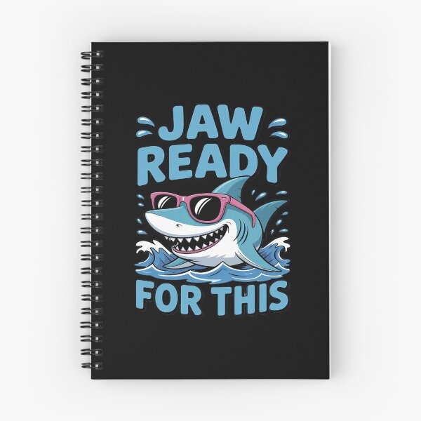 Item preview, Jaw Ready For This Funny Shark Pun Ocean Summer designed and sold by TechnicalSara.