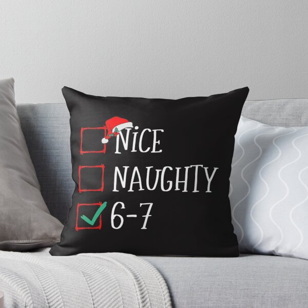 Item preview, 6-7 Meme Nice Naughty 67 Christmas Six Seven Brain Rot Funny Gift designed and sold by HilpertChelsey.