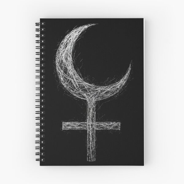 Item preview, Black Moon Lilith Occult Symbol designed and sold by Mortisigil.