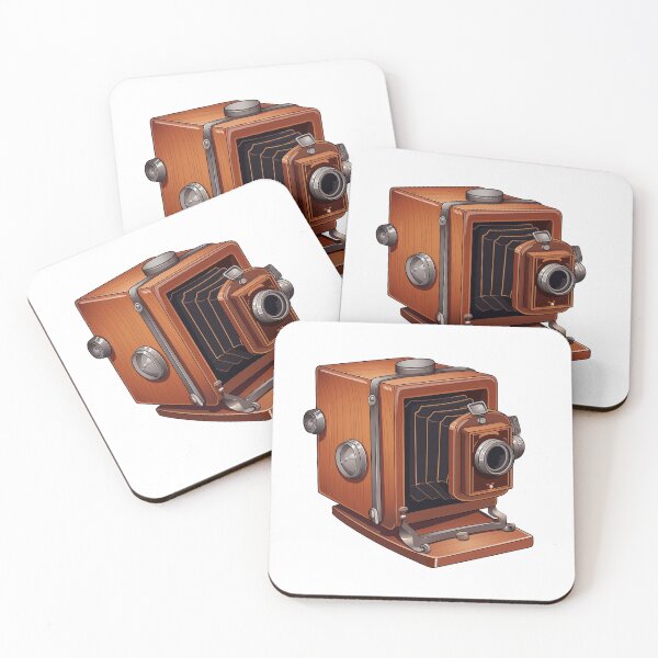 Item preview, Wooden Retro Camera designed and sold by New-School-Wave.