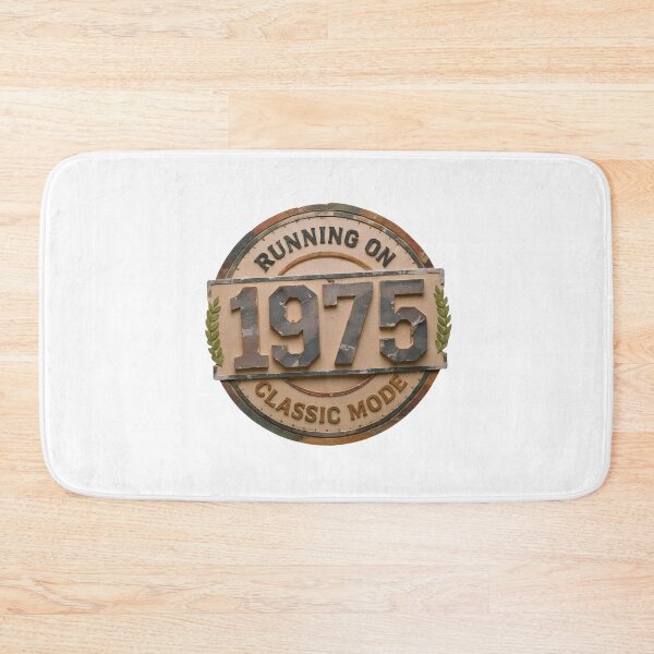 Item preview, Vintage 1975 50th Birthday Gift | Running on Classic Mode Emblem designed and sold by Egyptian king ⭐⭐⭐⭐⭐.