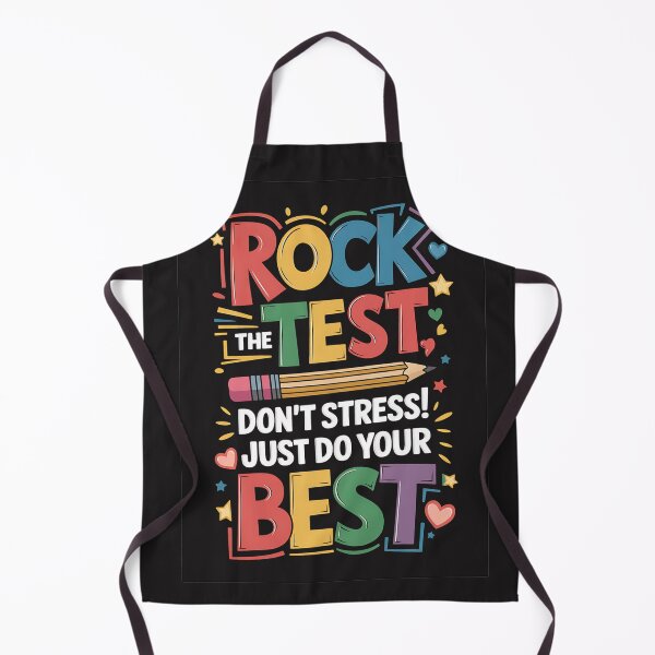 Item preview, Rock The Test Don't Stress Just Do Your Best Teacher Testing designed and sold by Eskomeranola.
