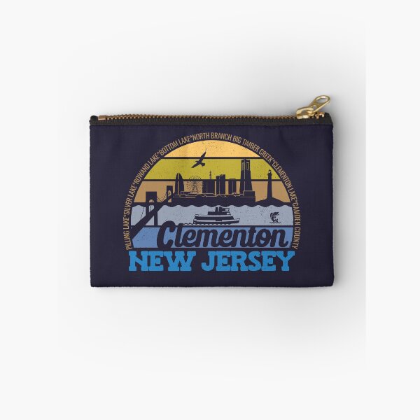 Item preview, Clementon New Jersey Sunset Retro Vintage Local Pride Logo designed and sold by CRHPOD20.