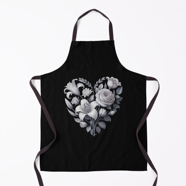 Item preview, Daisy, Heart, Love, Flower, Fashion, B&W, Valentine's Day designed and sold by papertaless.