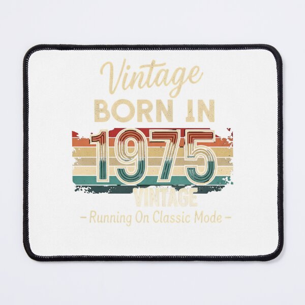 Item preview, Vintage 1975 50th Birthday Gift | Running on Classic Mode Emblem designed and sold by Egyptian king ⭐⭐⭐⭐⭐.