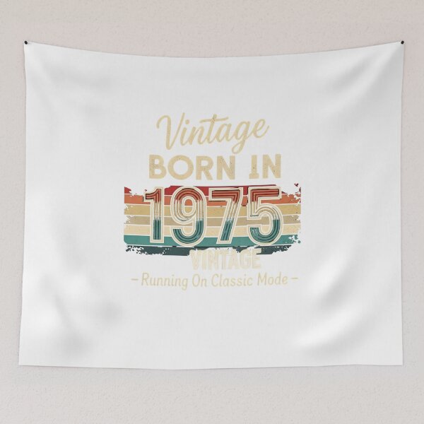 Item preview, Vintage 1975 50th Birthday Gift | Running on Classic Mode Emblem designed and sold by Egyptian king ⭐⭐⭐⭐⭐.