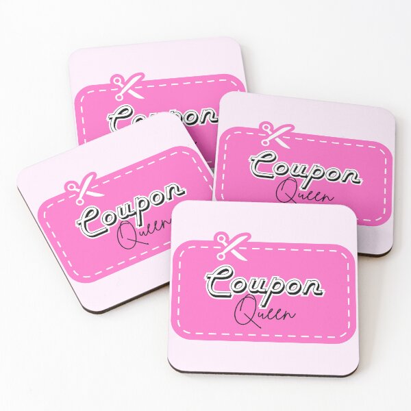 Item preview, Coupon Queen-Pink designed and sold by ReeReeDesigns.