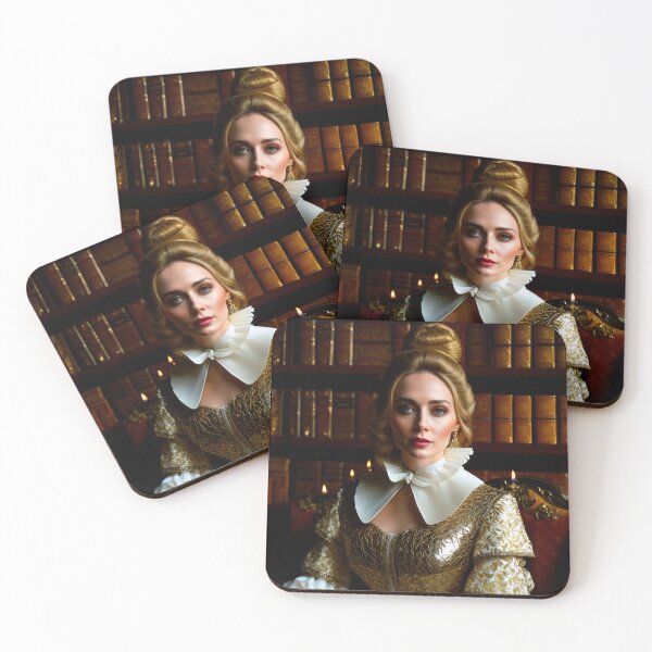 Item preview, Vintage Librarian Woman 2 designed and sold by 3dvirtualand.