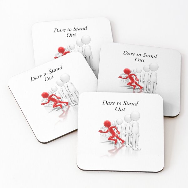 Item preview, "Dare to Stand Out" motivational words design designed and sold by TR_fairydesigns.