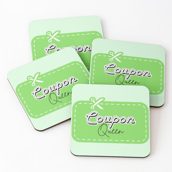 Item preview, Coupon Queen-Green designed and sold by ReeReeDesigns.