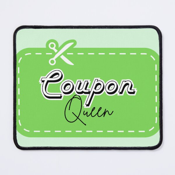 Item preview, Coupon Queen-Green designed and sold by ReeReeDesigns.