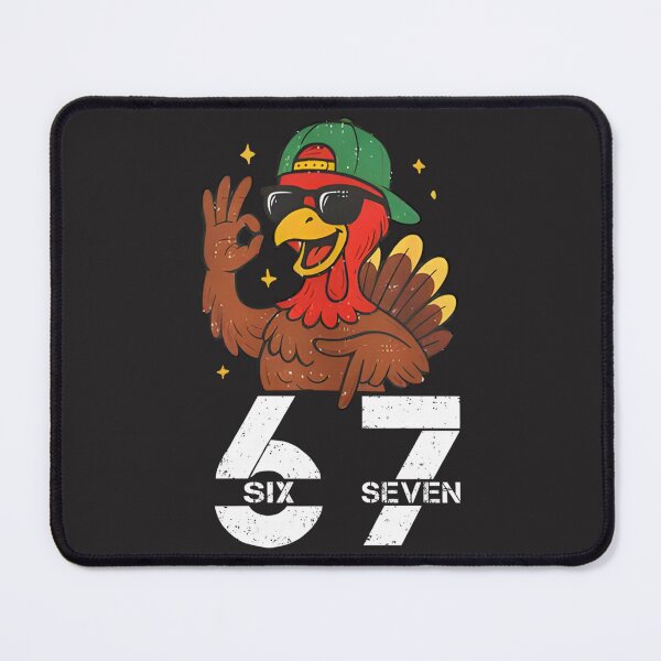 Item preview, 67 Thanksgiving Funny Six Seven Meme Turkey Holiday Dinner  designed and sold by HermanCharlotte.