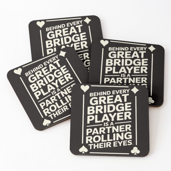 Item preview, Bridge Player  Partner Quote Card Game Gifts designed and sold by MelSurf.