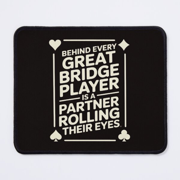 Item preview, Bridge Player  Partner Quote Card Game Gifts designed and sold by MelSurf.