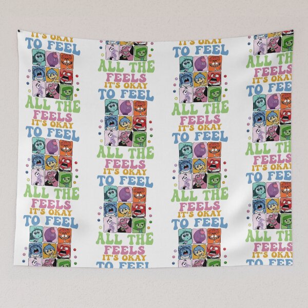Item preview, Inside Out It's Okay To Feel All The Feels   designed and sold by duardaines.