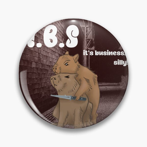 Item preview, mafia capybara designed and sold by crabooart.