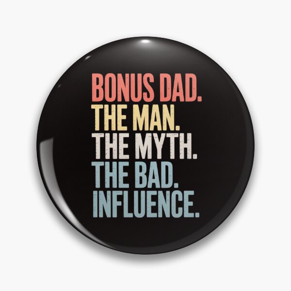 Item preview, Bonus Dad The Man Myth Bad Influence Gift  Mens Best Papa - Grandpa for Father's Day Christmas designed and sold by MelSurf.