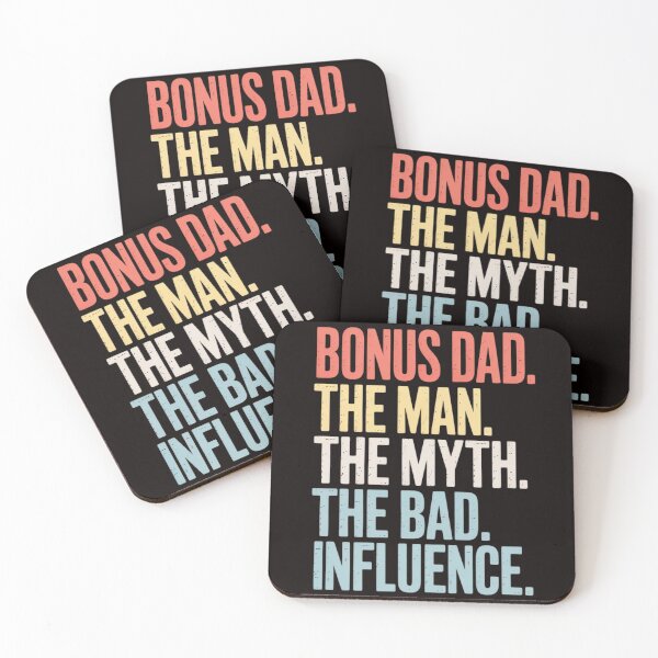 Item preview, Bonus Dad The Man Myth Bad Influence Gift  Mens Best Papa - Grandpa for Father's Day Christmas designed and sold by MelSurf.