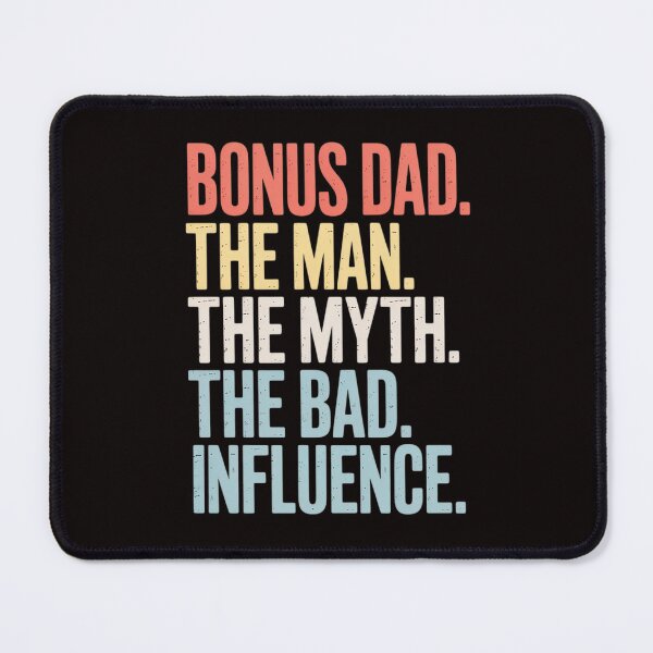 Item preview, Bonus Dad The Man Myth Bad Influence Gift Mens Best Papa - Grandpa for Father's Day Christmas designed and sold by MelSurf.