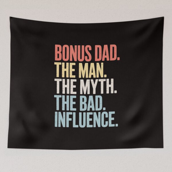 Item preview, Bonus Dad The Man Myth Bad Influence Gift  Mens Best Papa - Grandpa for Father's Day Christmas designed and sold by MelSurf.