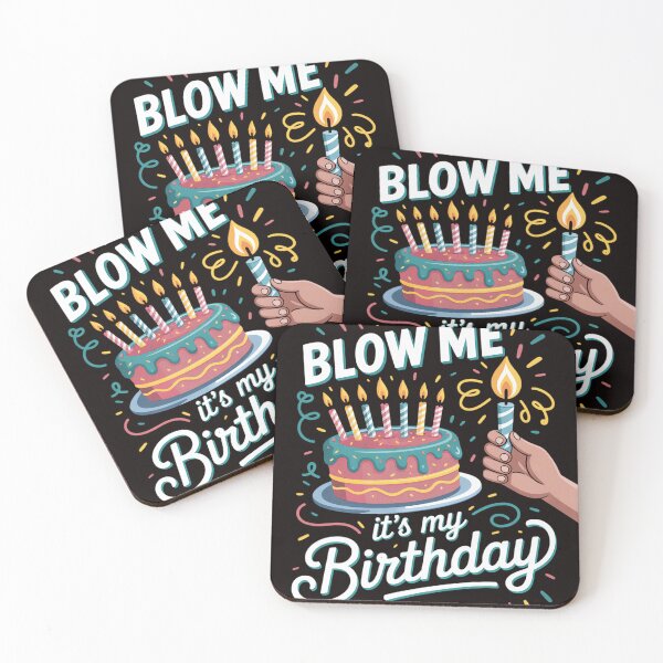 Item preview, Blow Me It's My Birthday Party Gift for Women and Men designed and sold by MelSurf.