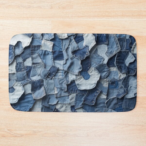 Item preview, Denim seamless Patterns  designed and sold by GUNAPRIYAA.