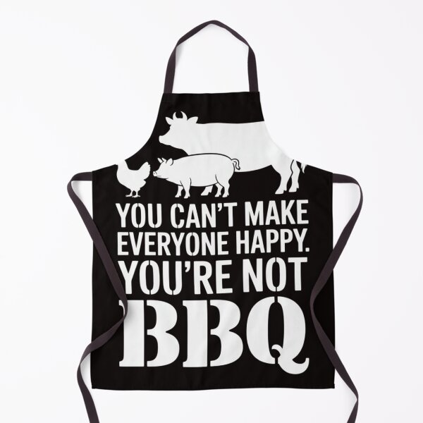 Item preview, BBQ Smoker Men Barbecue Grilling Pitmaster Dad Gift Idea You Can't Make Everyone Happy Cow Pig Chicken designed and sold by MelSurf.