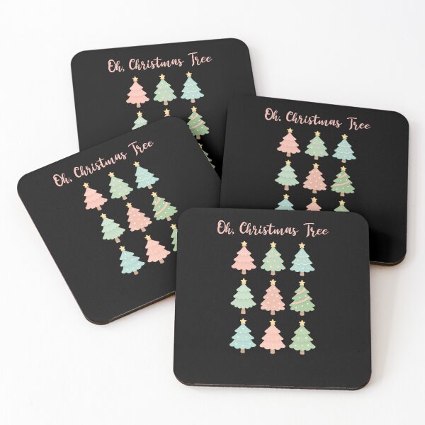 Item preview, Oh Christmas Tree - Pastel Coquette Christmas Trees designed and sold by CraftedHome.