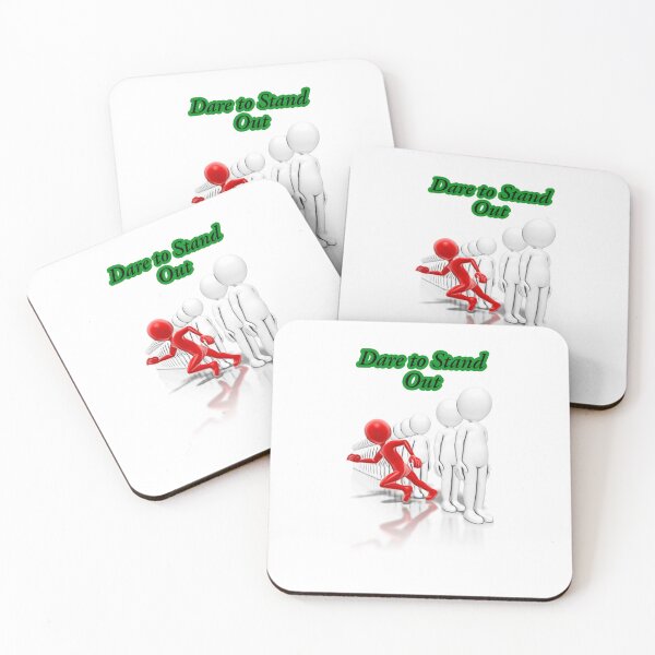Item preview,  "Dare to Stand Out" motivational words design designed and sold by TR_fairydesigns.