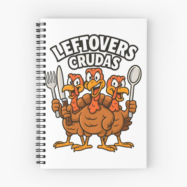Item preview, Leftovers Squad Turkey Trio | Funny Thanksgiving Cartoon designed and sold by SoulenCify.