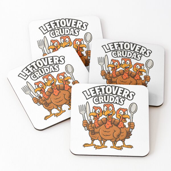 Item preview, Leftovers Squad Turkey Trio | Funny Thanksgiving Cartoon designed and sold by SoulenCify.