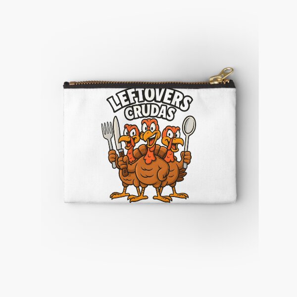 Item preview, Leftovers Squad Turkey Trio | Funny Thanksgiving Cartoon designed and sold by SoulenCify.