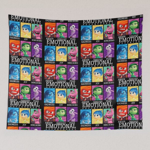 Item preview,  Inside Out Cartoon Vintage Movies Funny Colorful Feelings   designed and sold by duardaines.
