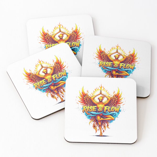 Item preview, Graffiti Art Phoenix Yoga Desig designed and sold by SholoStudio.