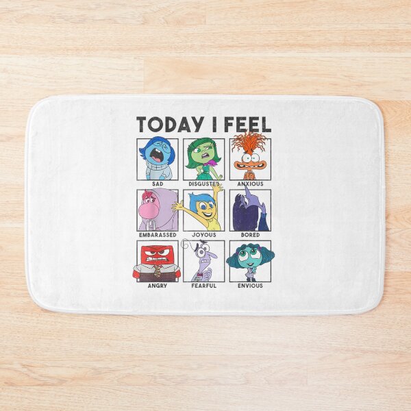 Item preview, Dis.ney Pixar Inside Out 2 Today I Feel... Vintage Panels   designed and sold by duardaines.