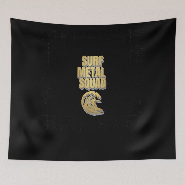 Item preview, SURF METAL SQUAD – Golden Surfing Power Design designed and sold by SeaPolar.